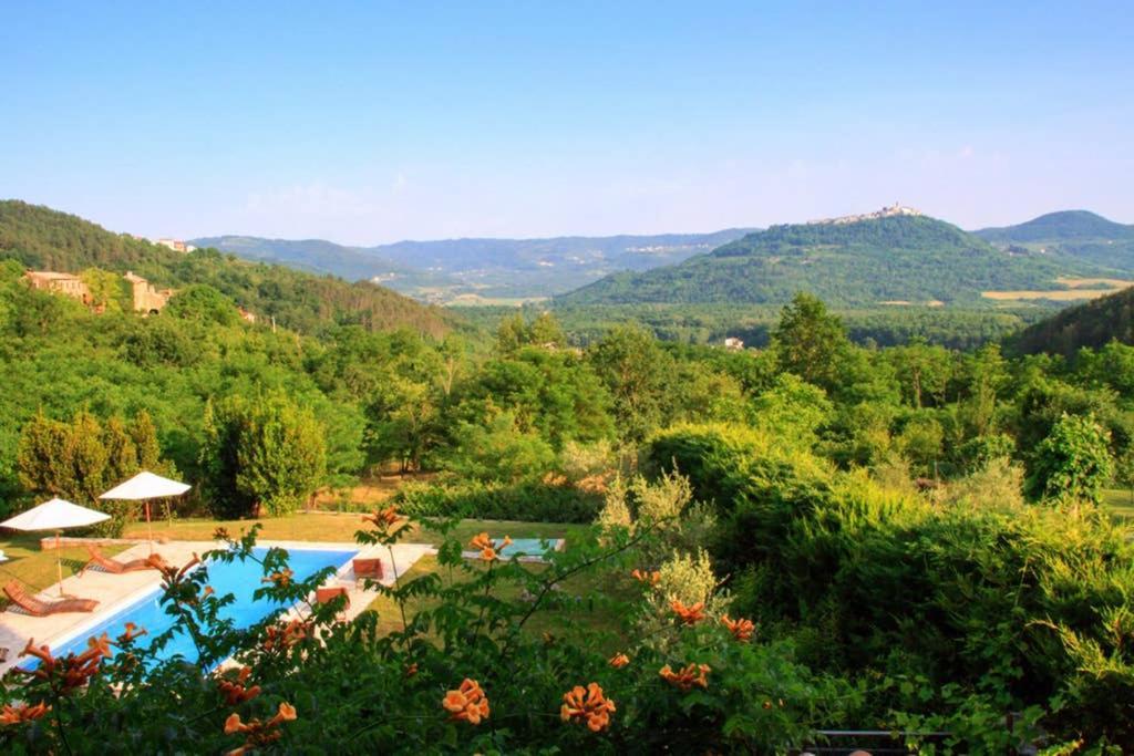 Villa Bazjaki - Beautiful Stone Villa In Istria With Private Pool Livade 外观 照片